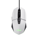 Load image into Gallery viewer, Trust GXT109 Felox Illuminated Gaming Mouse - White | T25066
