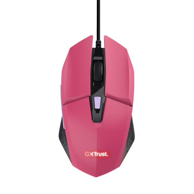 Trust GXT109 Felox Illuminated Gaming Mouse - Pink | T25068