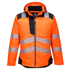 Portwest Hi-Vis Jacket Orange & Black
