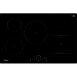 Neff N70 80cm black induction hob with 5 zones, combi induction, Wi-Fi control, Power Boost – available at Kean’s