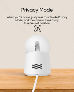 Eufy Indoor Cam C220 2K Pan and Tilt security camera with high-res video, available at Keans Claremorris.