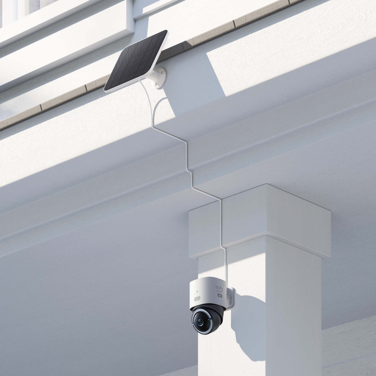 Eufy 4G LTE Security Camera S330 with Solar Panel, Wireless Outdoor Surveillance - Keans Claremorris