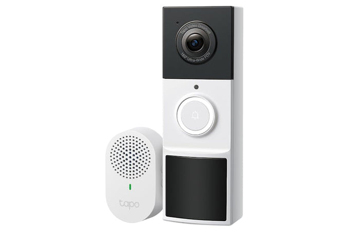 TP-Link Tapo D210 Video Doorbell Camera, 2K resolution, 6-month battery, night vision, weatherproof, smart alerts – Keans