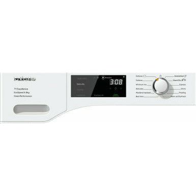 Miele T1 8KG EcoSpeed Heat Pump Tumble Dryer in Lotus White, freestanding, energy-efficient | Keans Claremorris