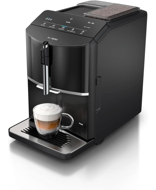 Siemens EQ300 Fully Automatic Coffee Machine | Piano Black