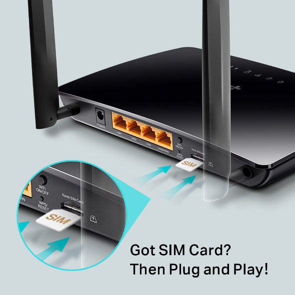 TP Link 300mbps Wireless 4G Router