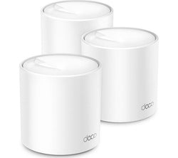 TP-LINK Deco X50 WiFi 6 Mesh System (3-Pack), AX3000, whole home coverage, gigabit ports – available at Keans Claremorris