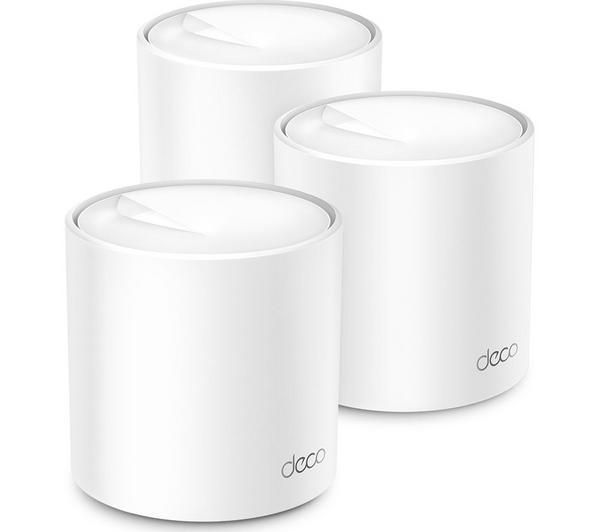 TP-LINK Deco X50 WiFi 6 Mesh System (3-Pack), AX3000, whole home coverage, gigabit ports – available at Keans Claremorris