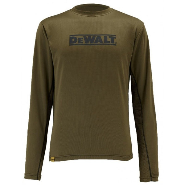 DEWALT Long Sleeve Performance T-Shirt Olive