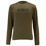 Load image into Gallery viewer, DEWALT Long Sleeve Performance T-Shirt Olive
