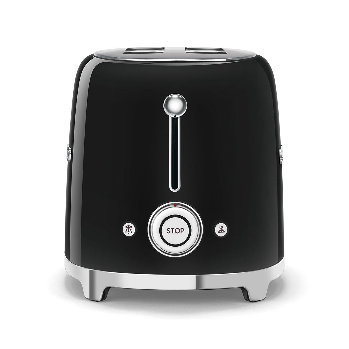 Smeg 50'S Retro Style Aesthetic 2 Slice Toaster Blk | TSF01BLUK - Image 3