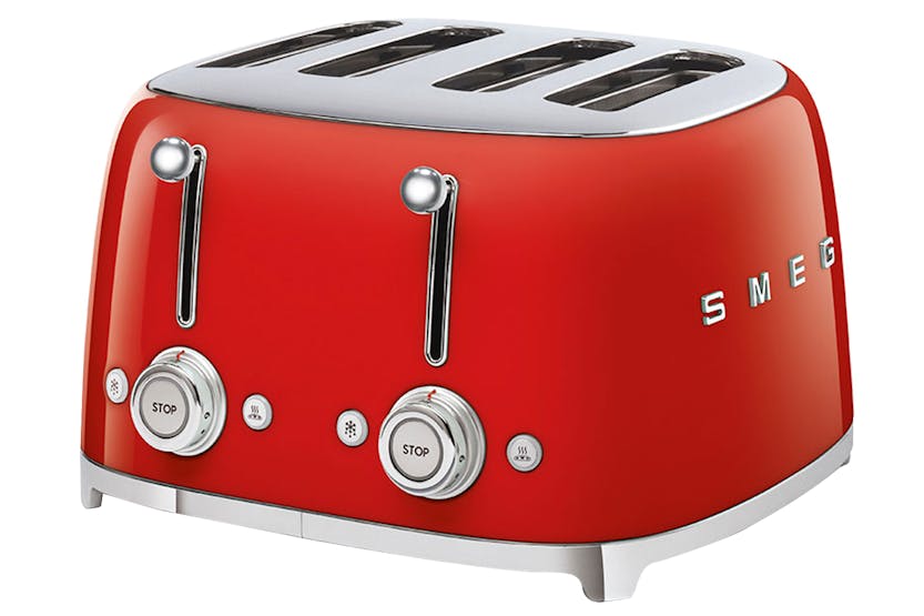 Smeg 50's Retro Style Red 4 Slice Toaster TSF03RDUK – Vintage Design, Keans Claremorris