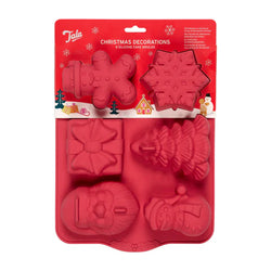 Tala Christmas Silicone 6 Hole Cake Mould Keans Claremorris
