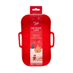 Tala Christmas Silicone Rectangle Air Fryer Liner – Snowflake Design Keans Claremorris