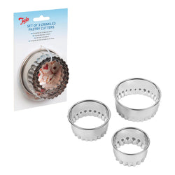 Tala Set of 3 Crinkled Pastry Cutters Keans Claremorris