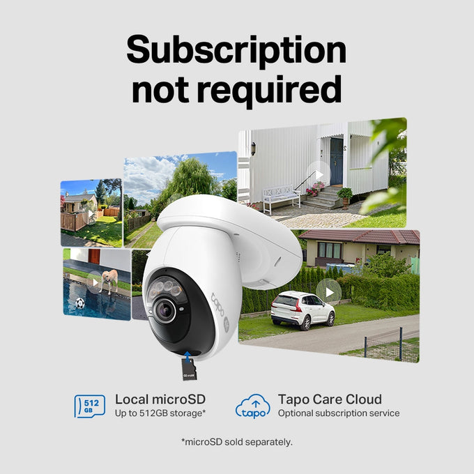 TP-Link Tapo 4K 8MP Solar Pan/Tilt Cam AI IP65 10m 10Ah| TPL-TAPO-C660-KIT - Image 8