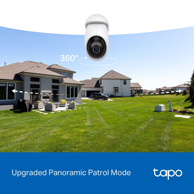 TP-Link Tapo 4K IP66 Pan/Tilt WiFi 6 AI Camera| TPL-TAPO-C560WS - Image 7