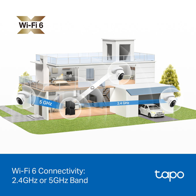TP-Link Tapo 4K IP66 Pan/Tilt WiFi 6 AI Camera| TPL-TAPO-C560WS - Image 8