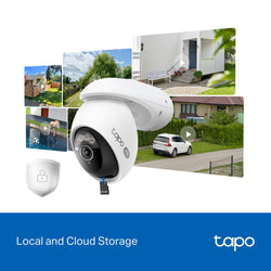 TP-Link Tapo 4K IP66 Pan/Tilt WiFi 6 AI Camera| TPL-TAPO-C560WS