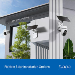 TP-Link Tapo 2K 3MP Solar Pan/Tilt Camera 6700mAh IP65| TPL-Tapo-C610-KIT