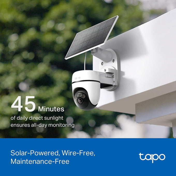 TP-Link Tapo 2K 3MP Solar Pan/Tilt Camera 6700mAh IP65| TPL-Tapo-C610-KIT - Image 6