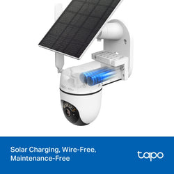 Tapo 2K 4G LTE Solar Pan-Tilt Camera | TPL-TAPO-C615G-KIT