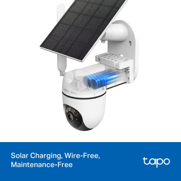 Tapo 2K 4G LTE Solar Pan-Tilt Camera | TPL-TAPO-C615G-KIT - Image 5