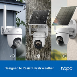 Tapo 2K 4G LTE Solar Pan-Tilt Camera | TPL-TAPO-C615G-KIT