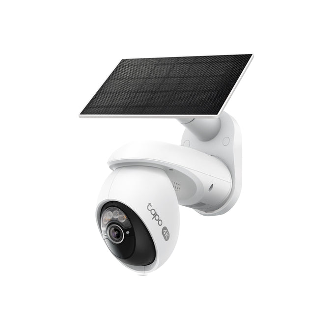 TP-Link Tapo 4K 8MP Solar Pan/Tilt Cam AI IP65 10m 10Ah| TPL-TAPO-C660-KIT Keans Claremorris