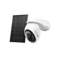 TP-Link Tapo 4K 8MP Solar Pan/Tilt Cam AI IP65 10m 10Ah| TPL-TAPO-C660-KIT