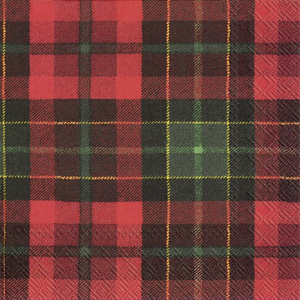 Tartan Red Lunch Napkins Keans Claremorris