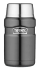 Thermos Stainless Steel 0.71Ltr King Food Flask - Gunmetal Keans Claremorris