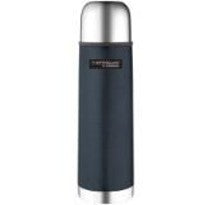 Thermos Thermocafe Stainless Steel 1Ltr Flask - Hammertone Blue Keans Claremorris