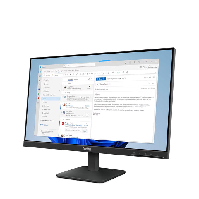 Lenovo ThinkVision S24-4e 23.8" Monitor| 64B5KAT1UK - Image 4