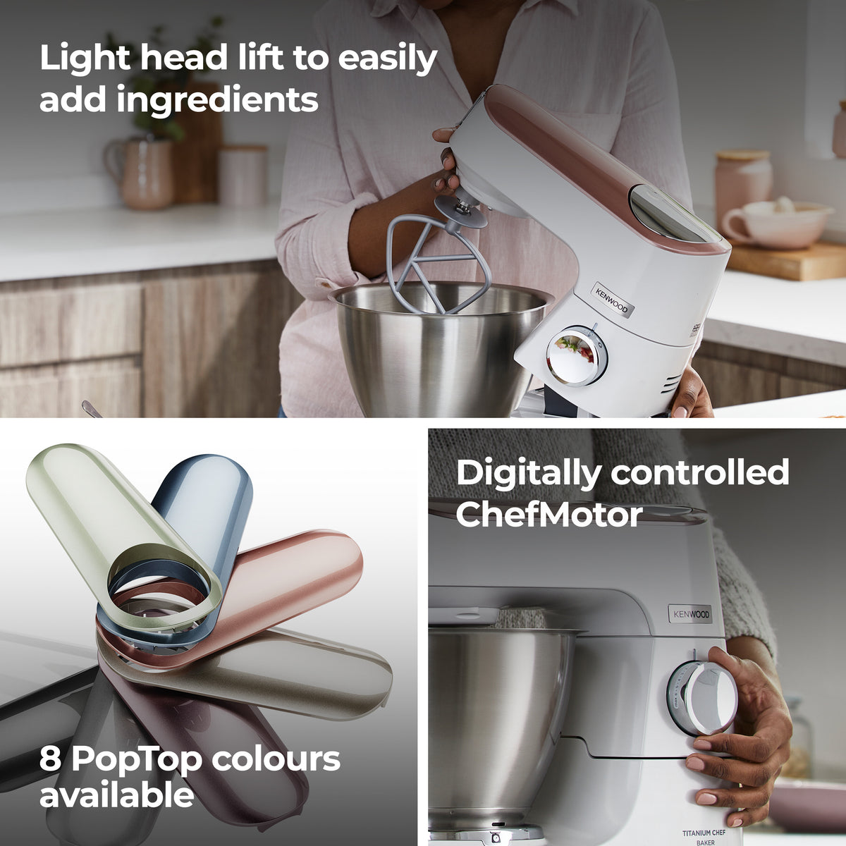 Kenwood Chef Baker 1200W | KVC65.001WH - Image 6