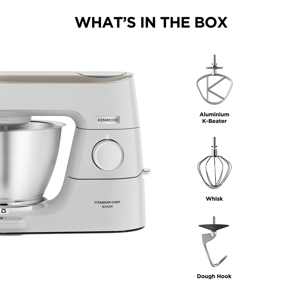 Kenwood Chef Baker 1200W | KVC65.001WH - Image 3