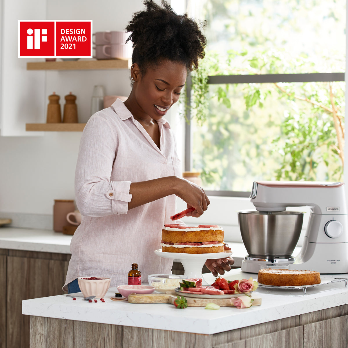 Kenwood Chef Baker 1200W | KVC65.001WH - Image 2