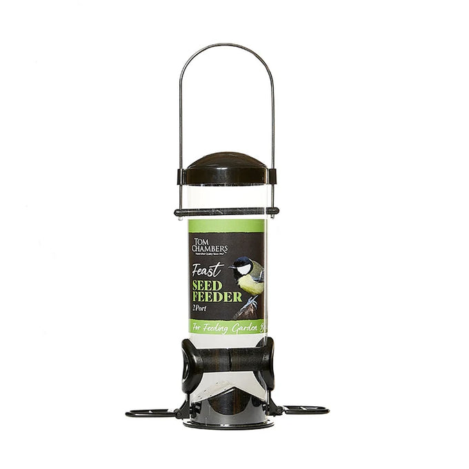 Tom Chambers Feast Seed Feeder – 2 Port Keans Claremorris