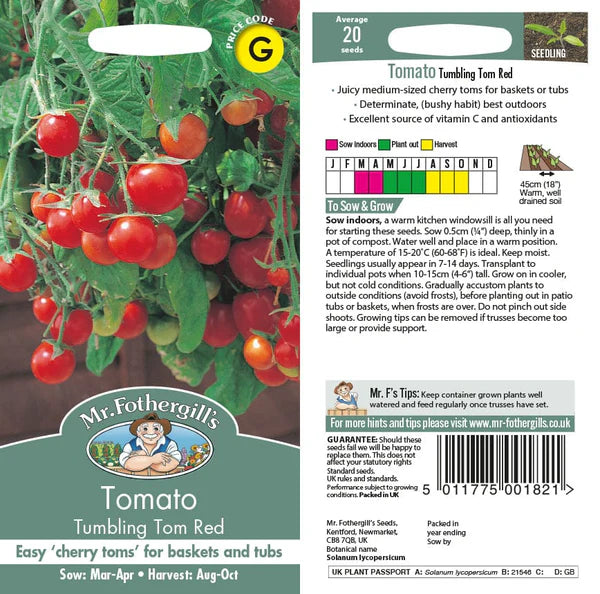 Tomato Tumbling Tom Red