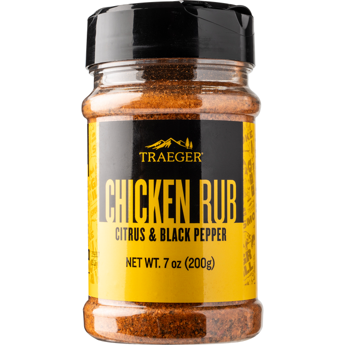 Traeger Chicken Rub 200g – sweet, smoky, herby dry seasoning for grilled chicken, perfect with Sugar Lips Glaze, from Kean’s