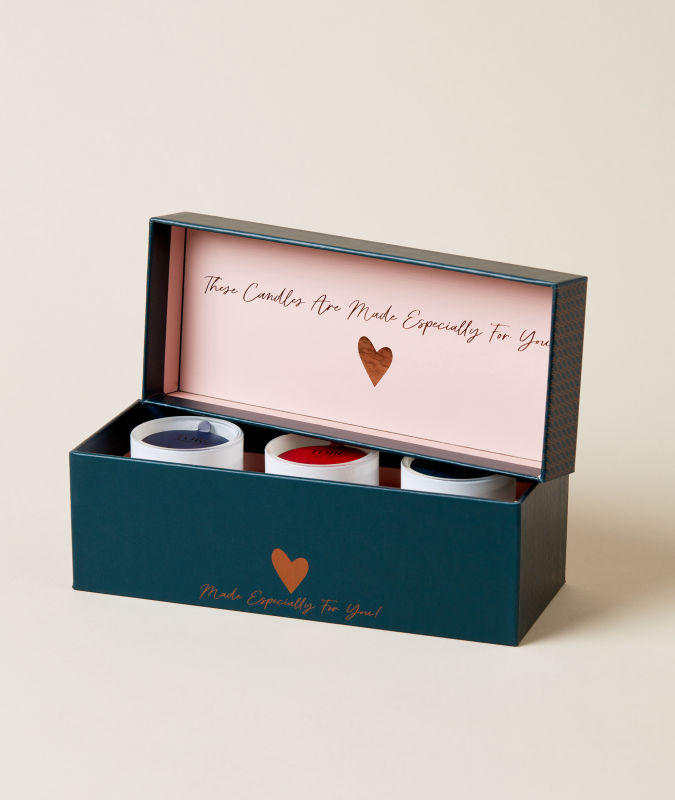 TORC Teal Votive Candle Gift Set with teal candles, perfect gift, available at Keans Claremorris