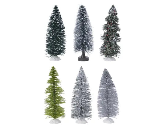 Tree Polypropylene Trees Indoor 6 Assorted L.9cm x W.9cm x H.23cm Keans Claremorris