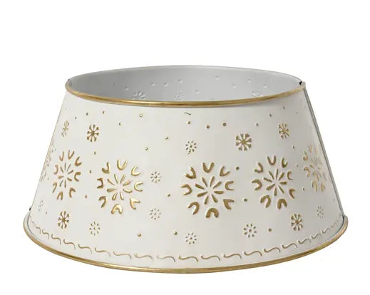Tree Ring Iron, White/Gold D.70 cm x H.27 cm Keans Claremorris
