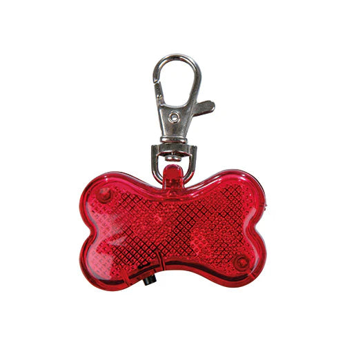 Flasher Dogs Bone Shape - Pet Safety Light