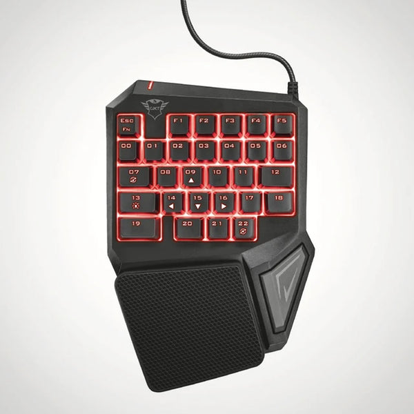 Trust One Hand Gaming Keyboard | T22881 Keans Claremorris