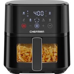 Turbo Fry Touch 4L Air Fryer with Easy View Window| RJ38-4TW-BLACK Keans Claremorris