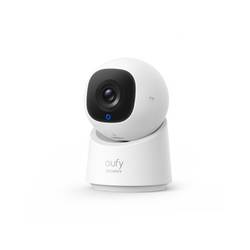 Eufy Indoor Cam C220 2K Pan and Tilt security camera with high-res video, available at Keans Claremorris.
