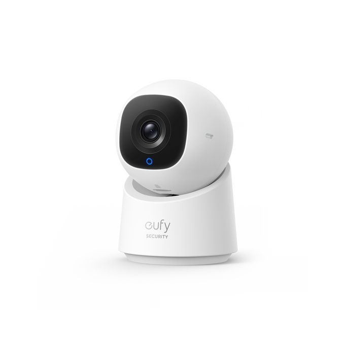 Eufy Indoor Cam C220 2K Pan and Tilt security camera with high-res video, available at Keans Claremorris.