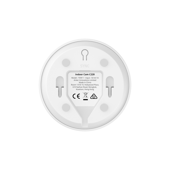 Eufy Indoor Cam C220 2K Pan and Tilt security camera with high-res video, available at Keans Claremorris.