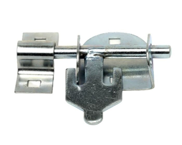 Phx 4.5" Oval Galvanised Pad Bolt, durable galvanized steel, corrosion-resistant, secure lock for doors and gates - Keans